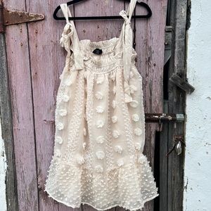VIC Cream Colored Dress Like New